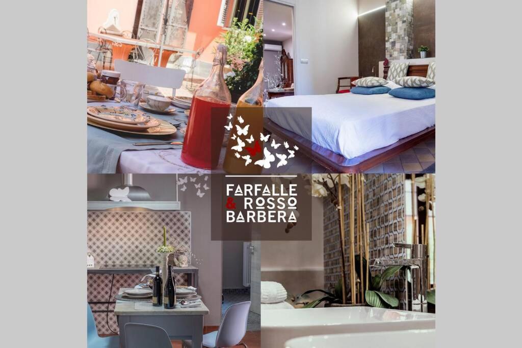 Appartamento Vacanze / Holiday Flat Farfalle&Rossobarbera Montegrosso dʼAsti Buitenkant foto